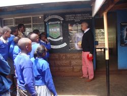 Donato from Italy on the volunteering in Kenya teaching program